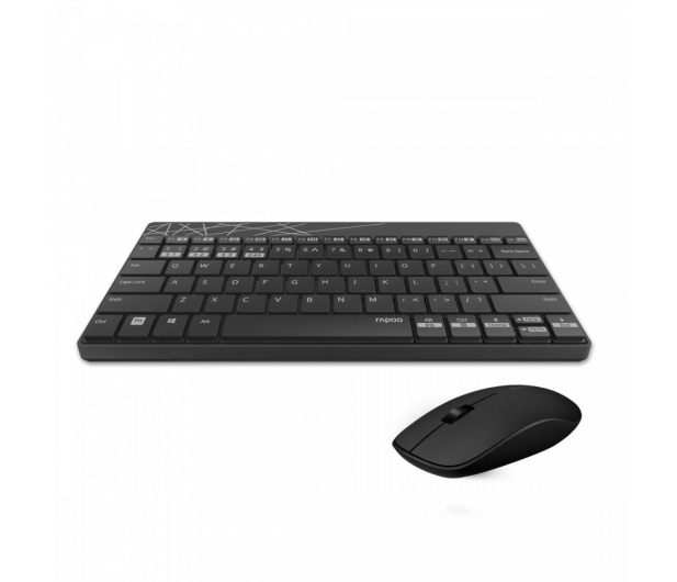 RAPOO Zestaw bezprzewodowy MULTI-MODE 8000M czarny - 1071788 - zdjęcie 3